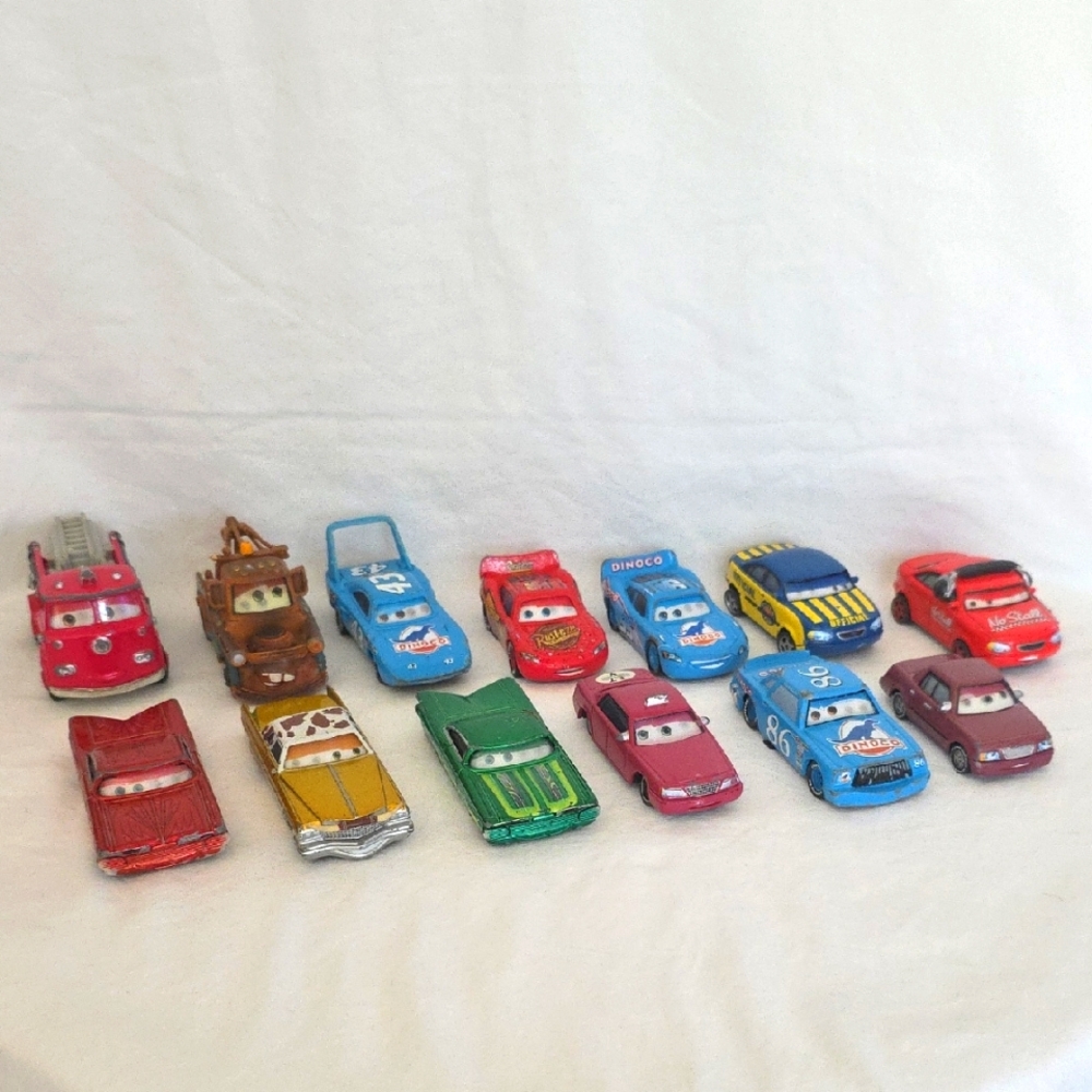Disney Pixar Diecast Lot 13 Lenticular Eyes